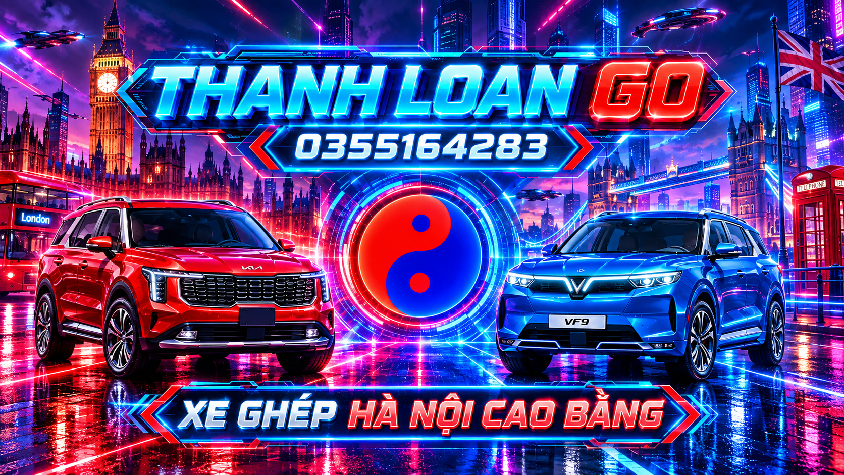 Dịch vụ xe ghép Hà Nội Cao Bằng và Cao Bằng Hà Nội