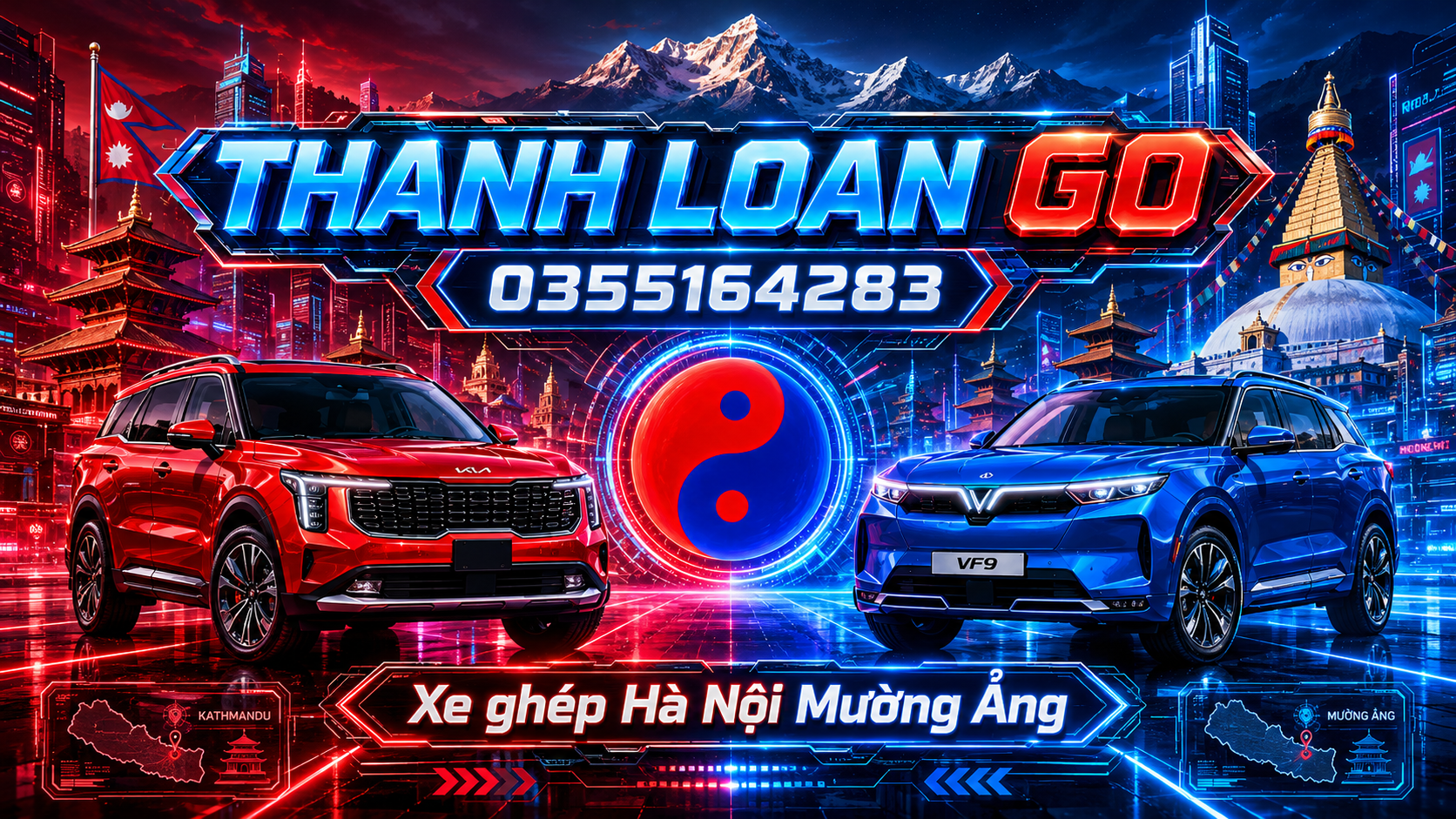Dịch vụ xe ghép Hà Nội Mường Ảng và Mường Ảng Hà Nội