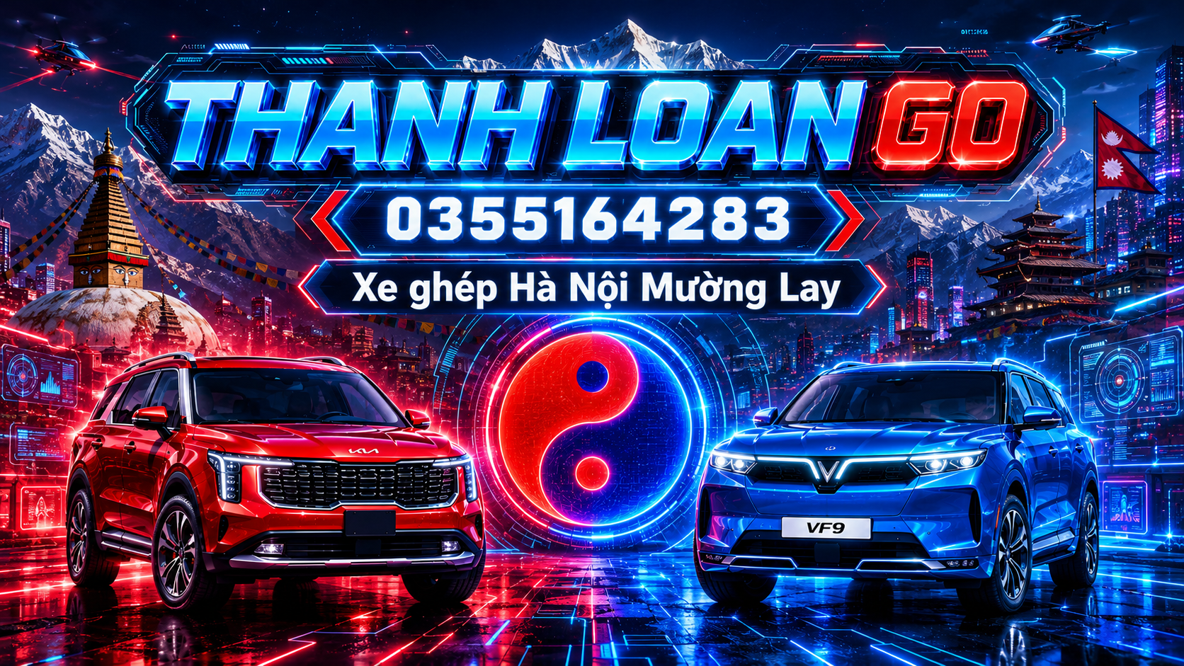 Dịch vụ xe ghép Hà Nội Mường Lay và Mường Lay Hà Nội
