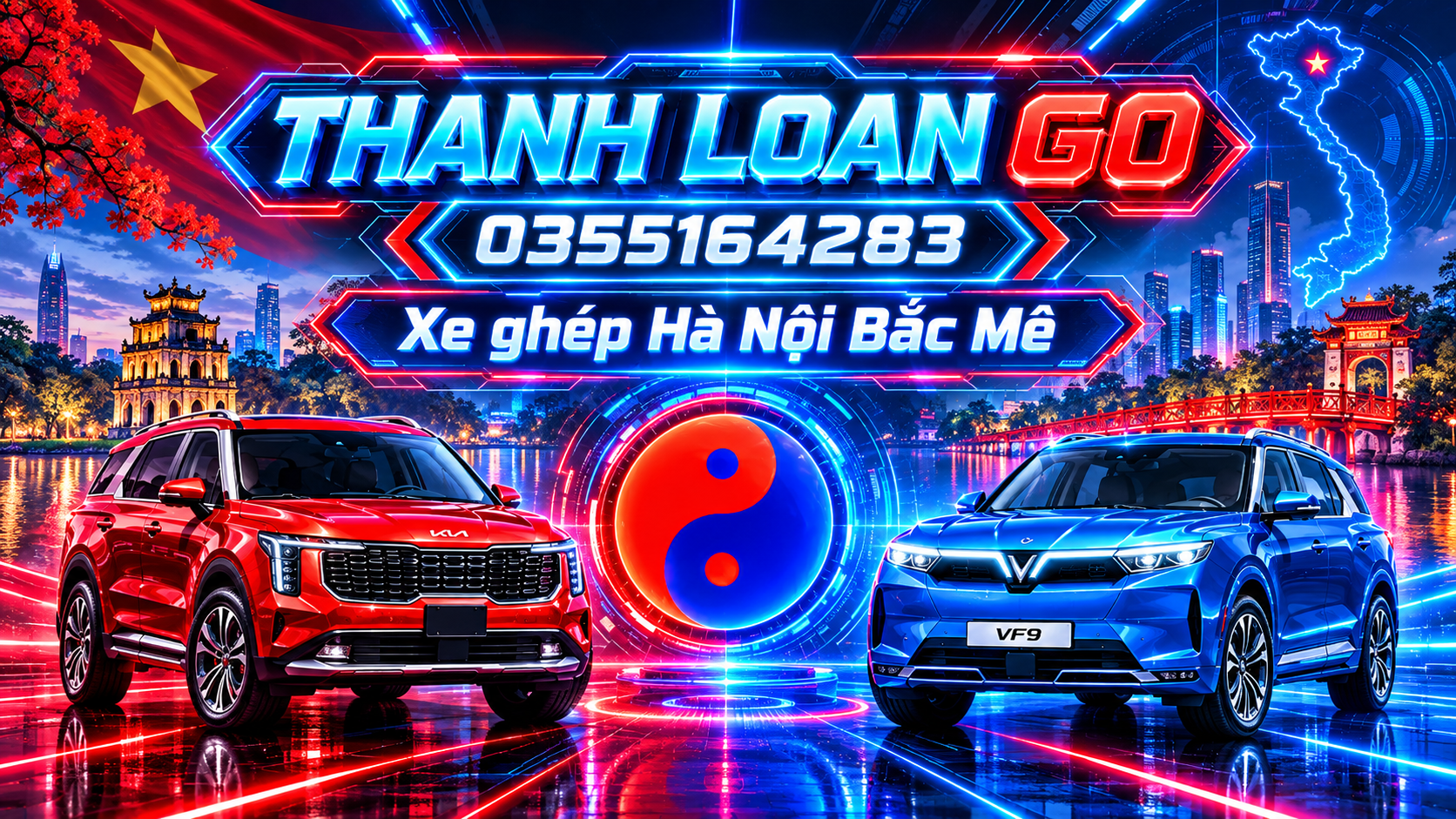 Xe ghép Hà Nội Bắc Mê