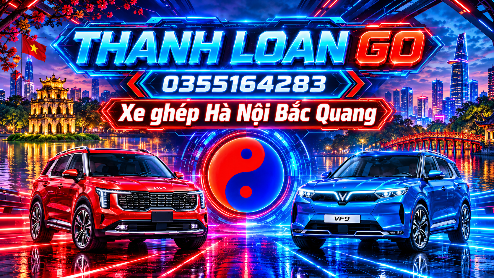 Dịch vụ xe ghép Hà Nội Bắc Quang và xe ghép Bắc Quang Hà Nội