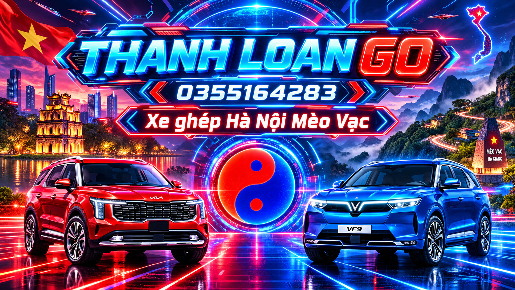 Dịch vụ xe ghép Hà Nội Mèo Vạc và xe ghép Mèo Vạc Hà Nội