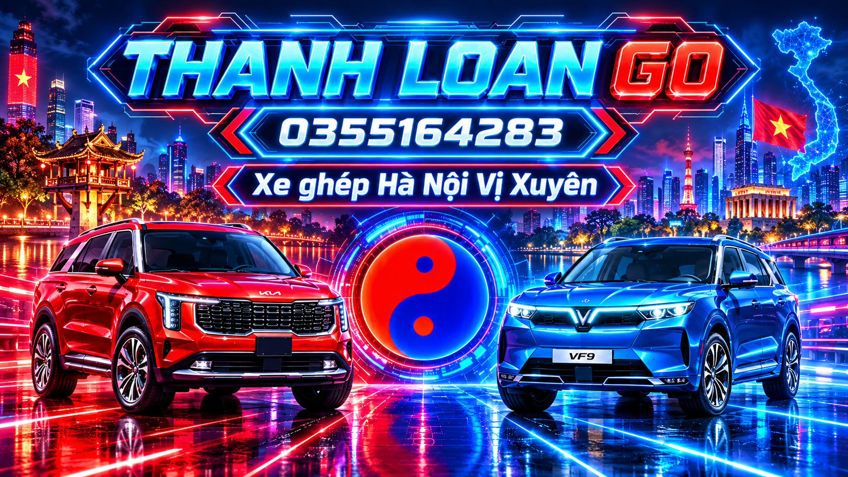 Xe ghép Hà Nội Vị Xuyên
