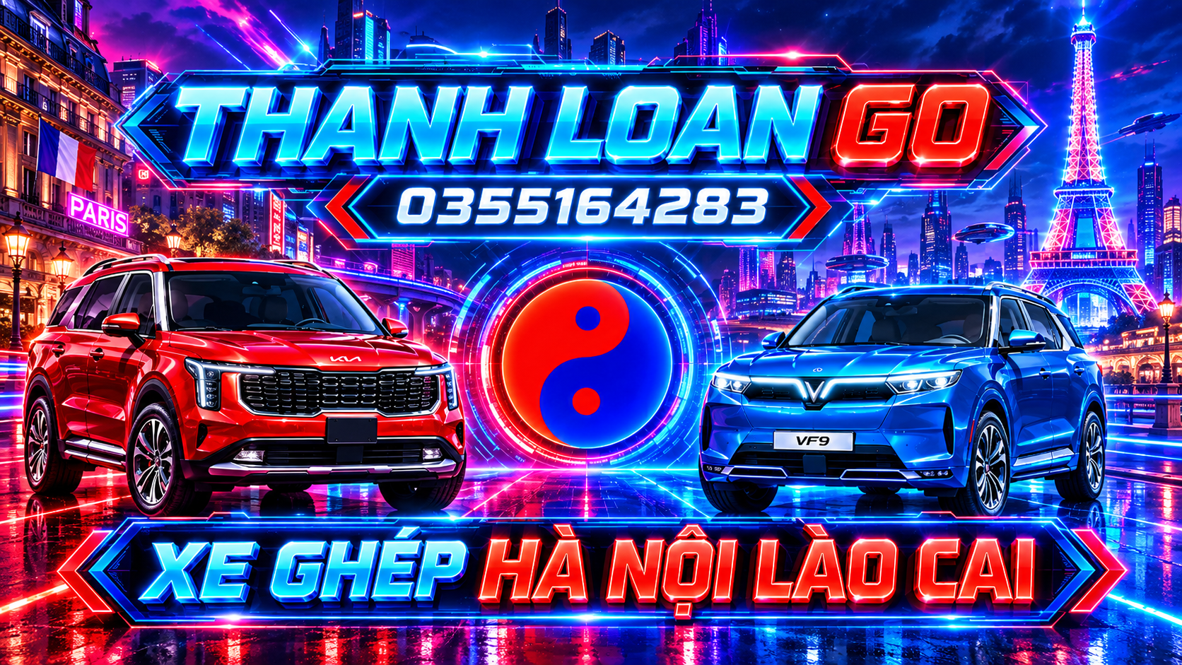 Dịch vụ xe ghép Hà Nội Lào Cai giá rẻ, đón trả tận nơi