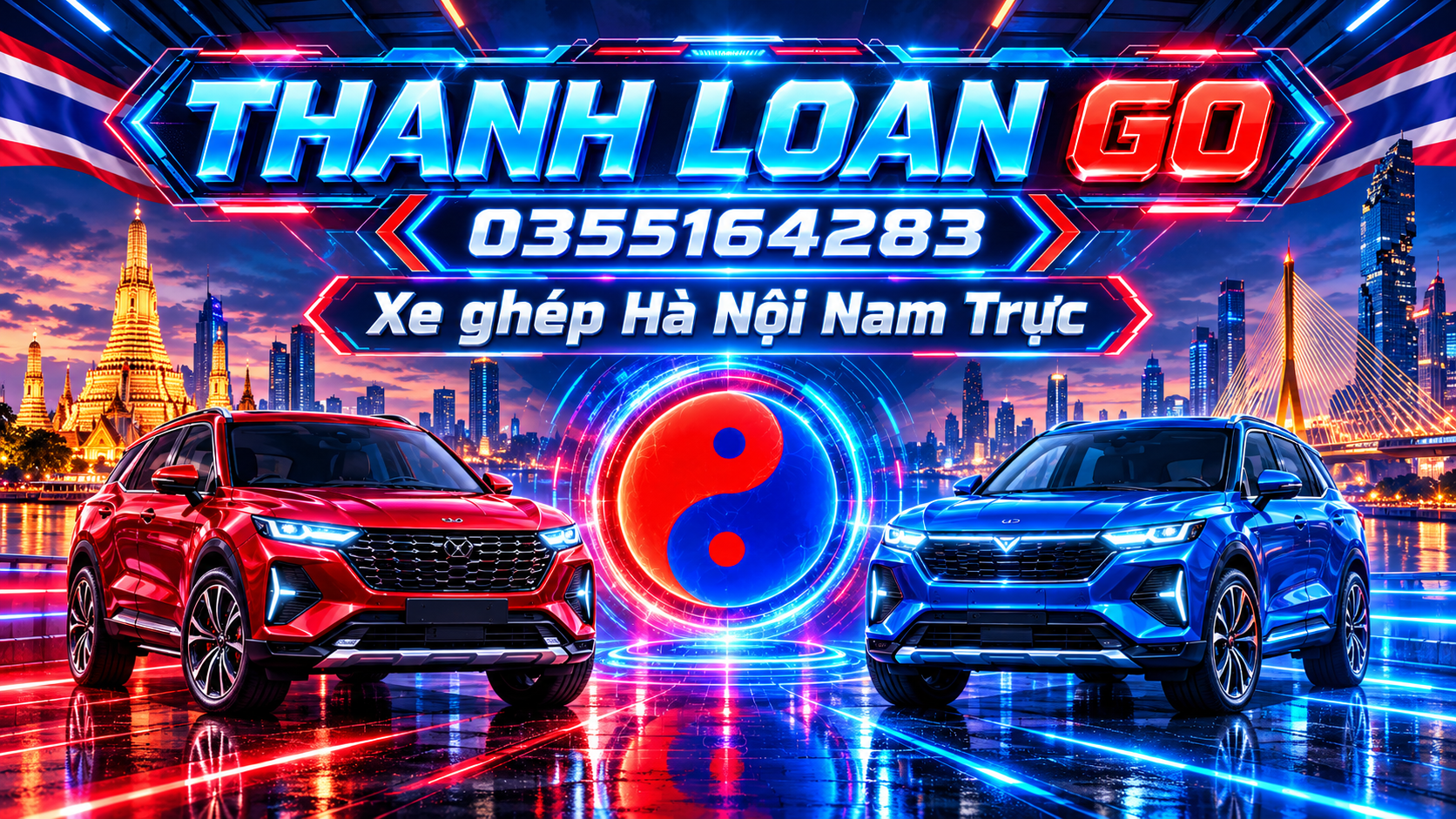 Xe ghép Hà Nội Nam Trực