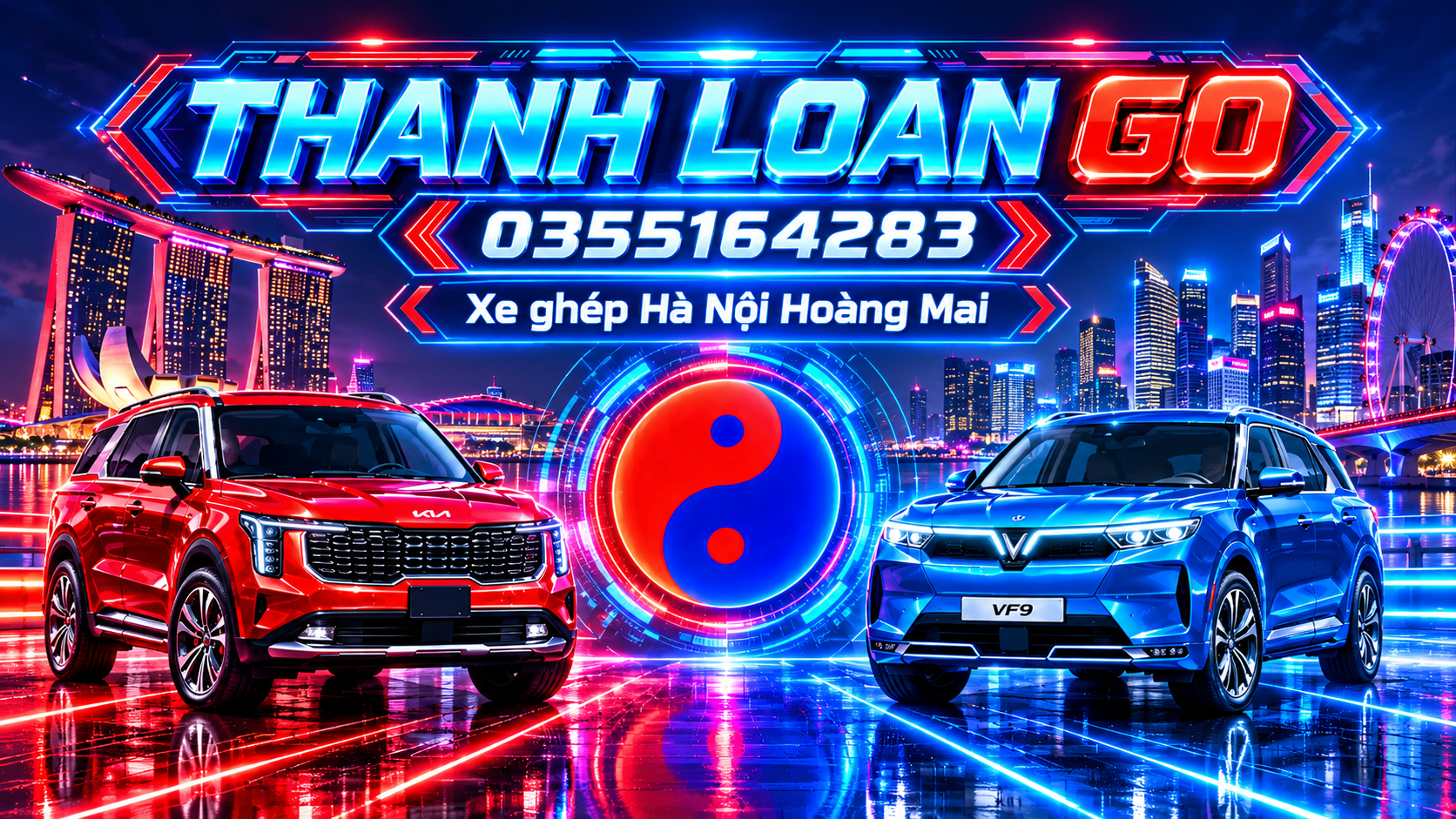 Xe ghép Hà Nội Hoàng Mai giá rẻ, đón trả tận nơi