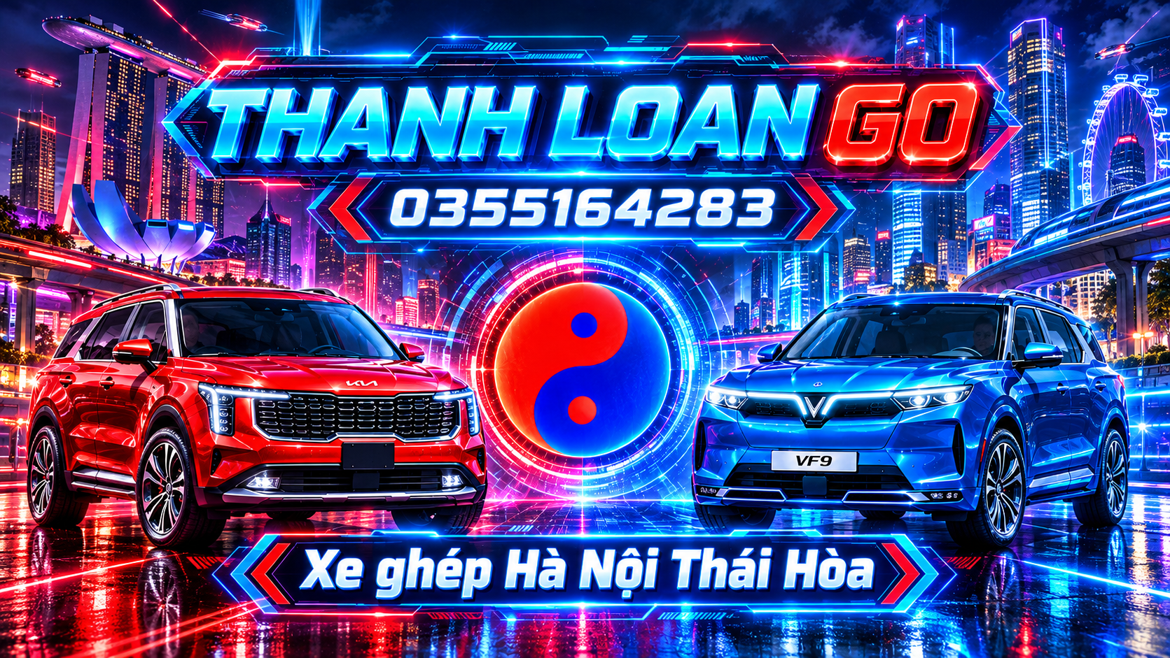 Dịch vụ xe ghép Hà Nội Thái Hòa và Thái Hòa Hà Nội