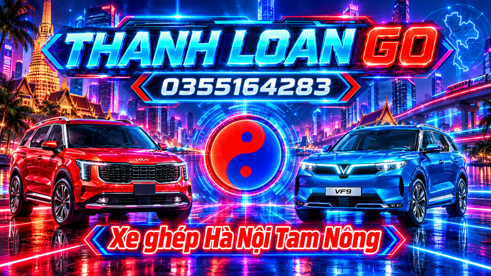 xe ghép hà nội tam nông