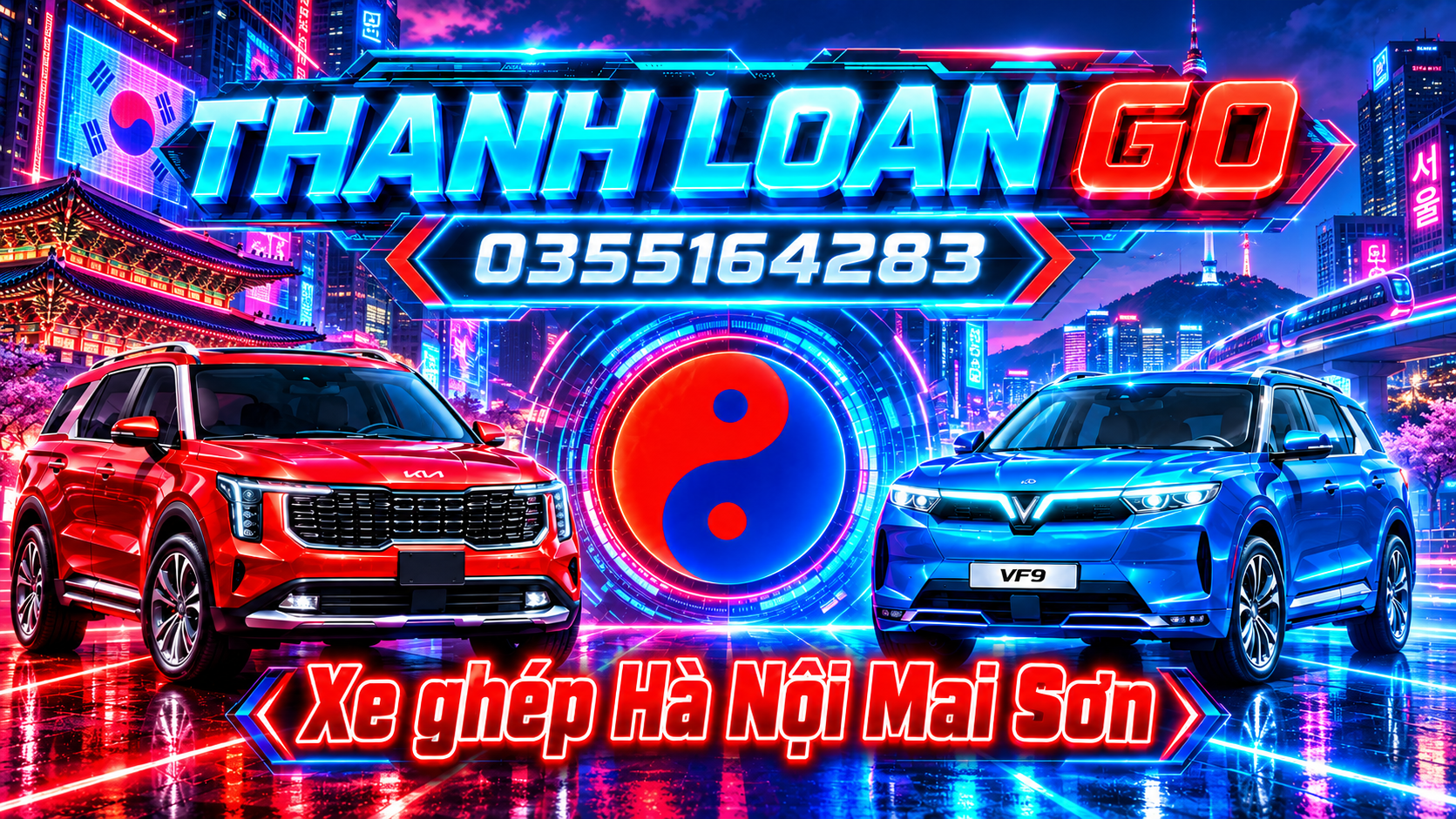 Xe ghép Hà Nội Mai Sơn
