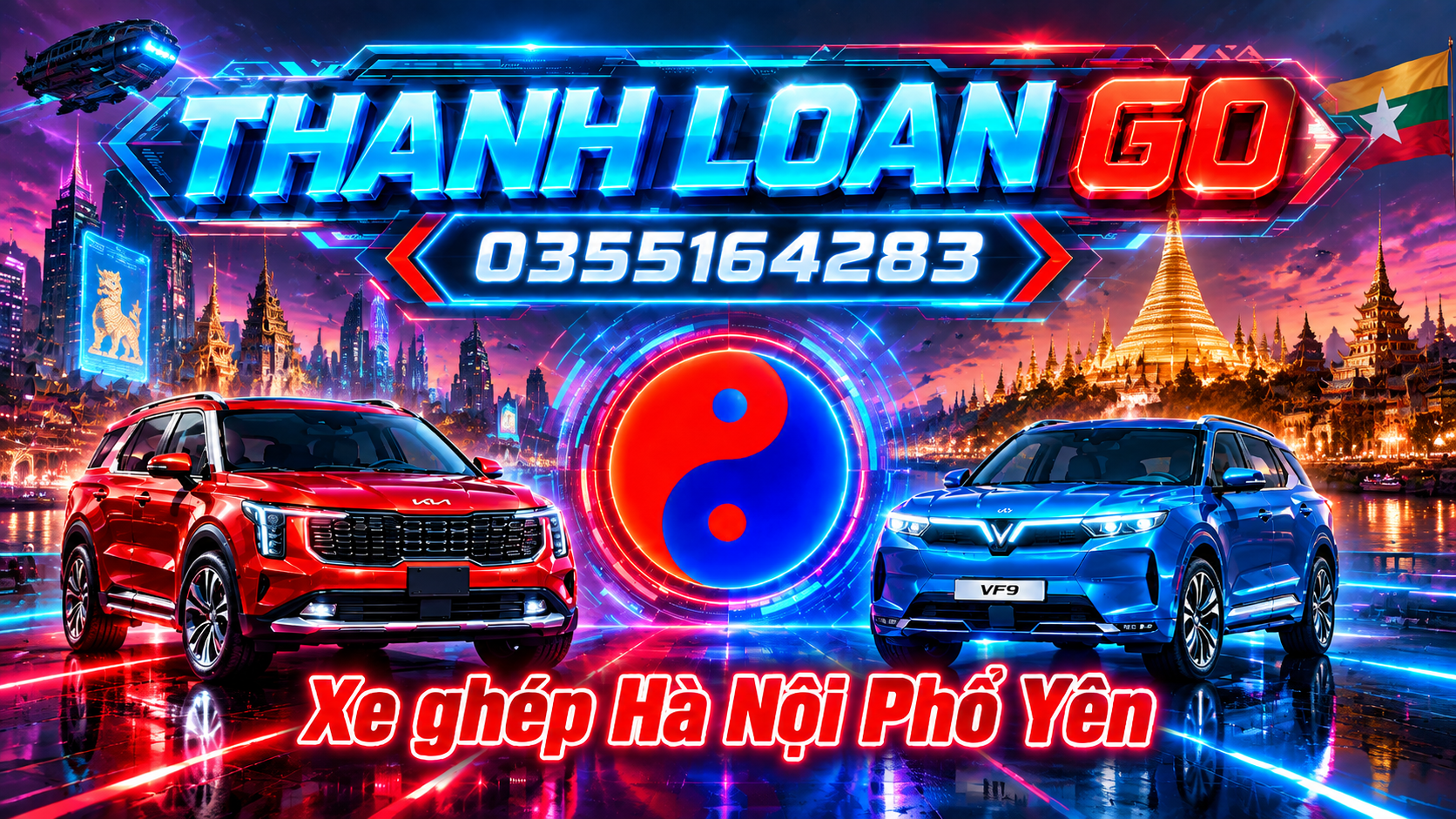 xe ghép hà nội phổ yên