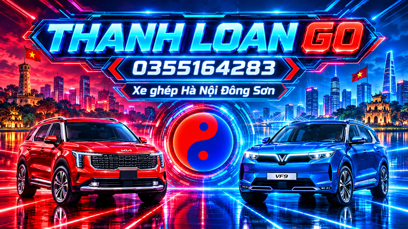 Xe ghép Hà Nội Đông Sơn giá rẻ, đón trả tận nơi