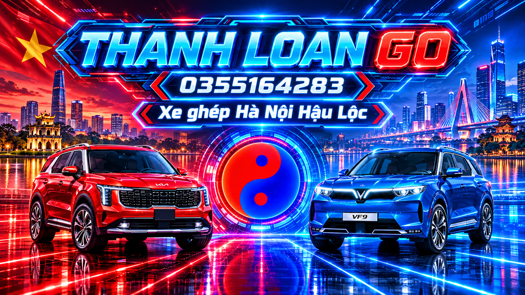 Dịch vụ xe ghép Hà Nội Hậu Lộc Thanh Hóa
