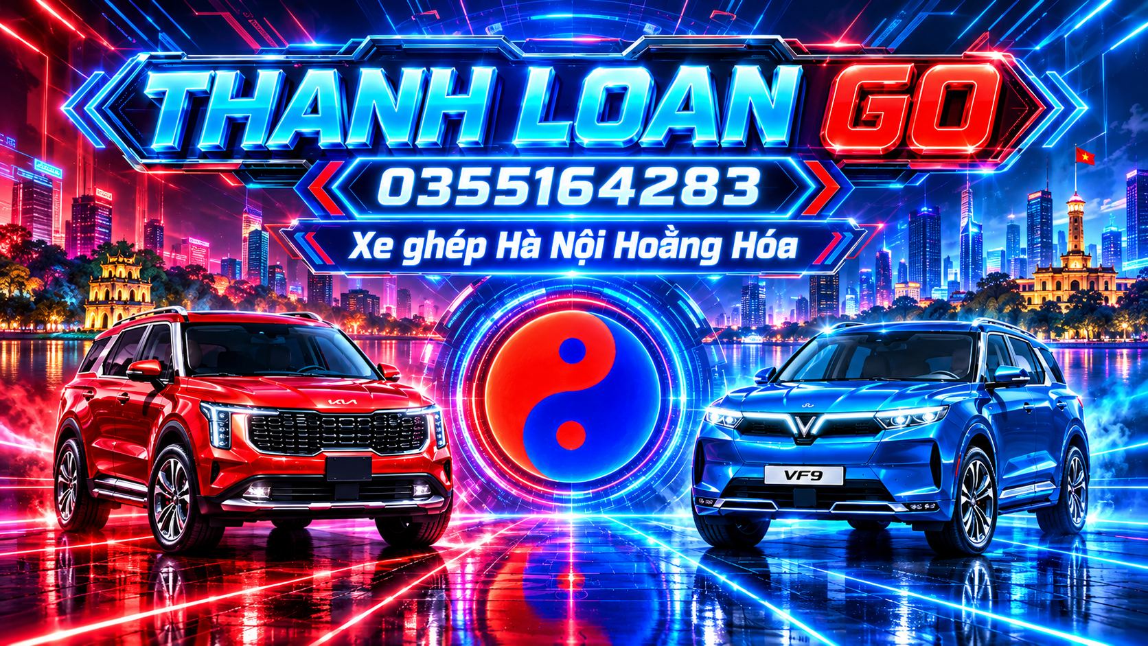 Dịch vụ xe ghép Hà Nội Hoằng Hóa
