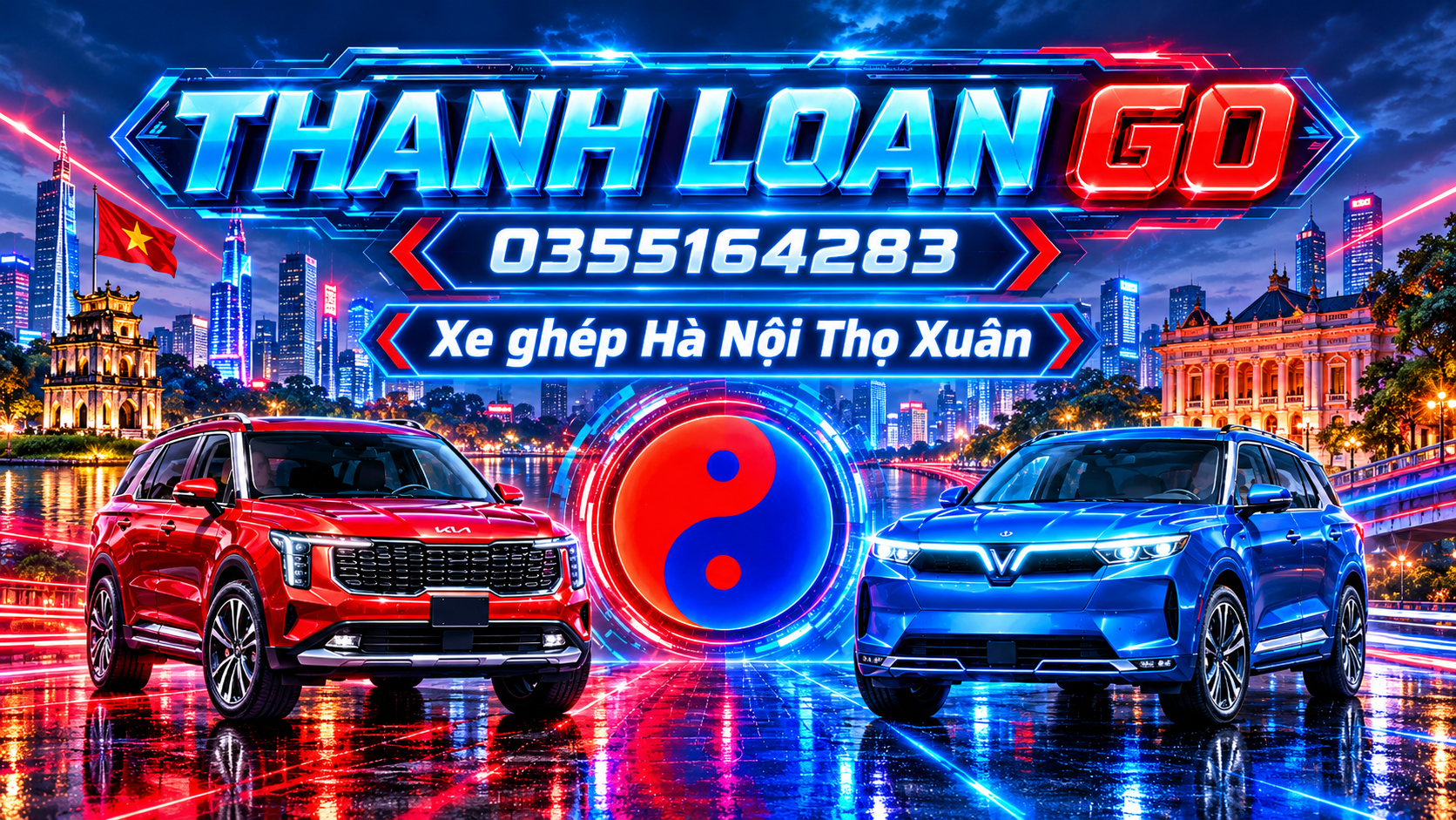 Dịch vụ xe ghép Hà Nội Thọ Xuân Thanh Hóa