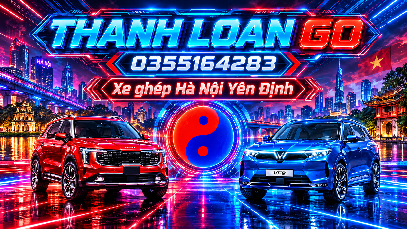 Dịch vụ xe ghép Hà Nội Yên Định Thanh Hóa đón trả tận nơi