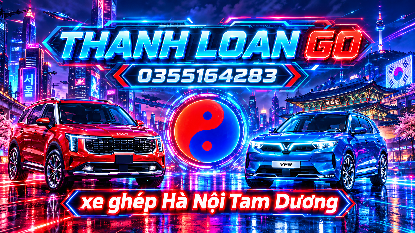 xe ghép hà nội tam dương