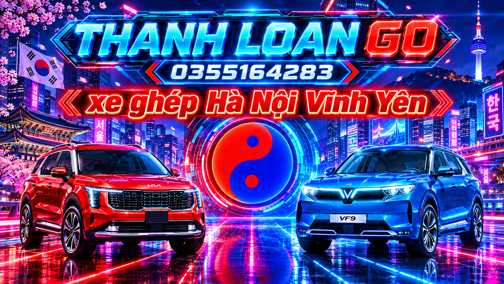 xe ghép hà nội vĩnh yên