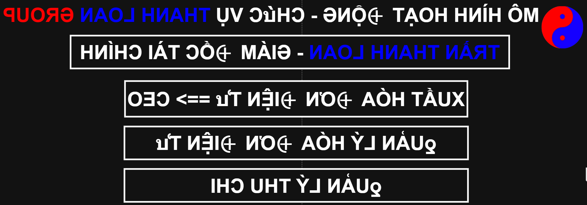 MÔ HÌNH HOẠT ĐỘNG - CHỨC VỤ THANH LOAN GROUP