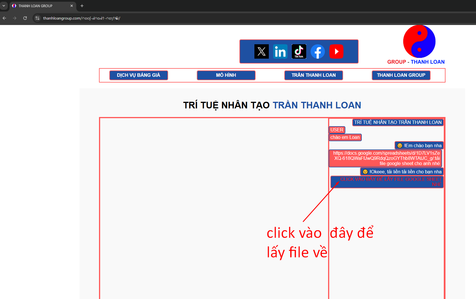 CLICK VÀO ĐÂY ĐỂ LẤY SHEET NHÉ
