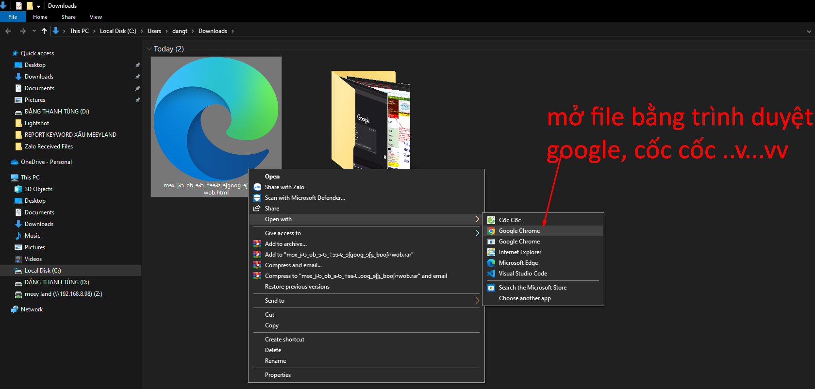 OPEN FILE GOOGLE