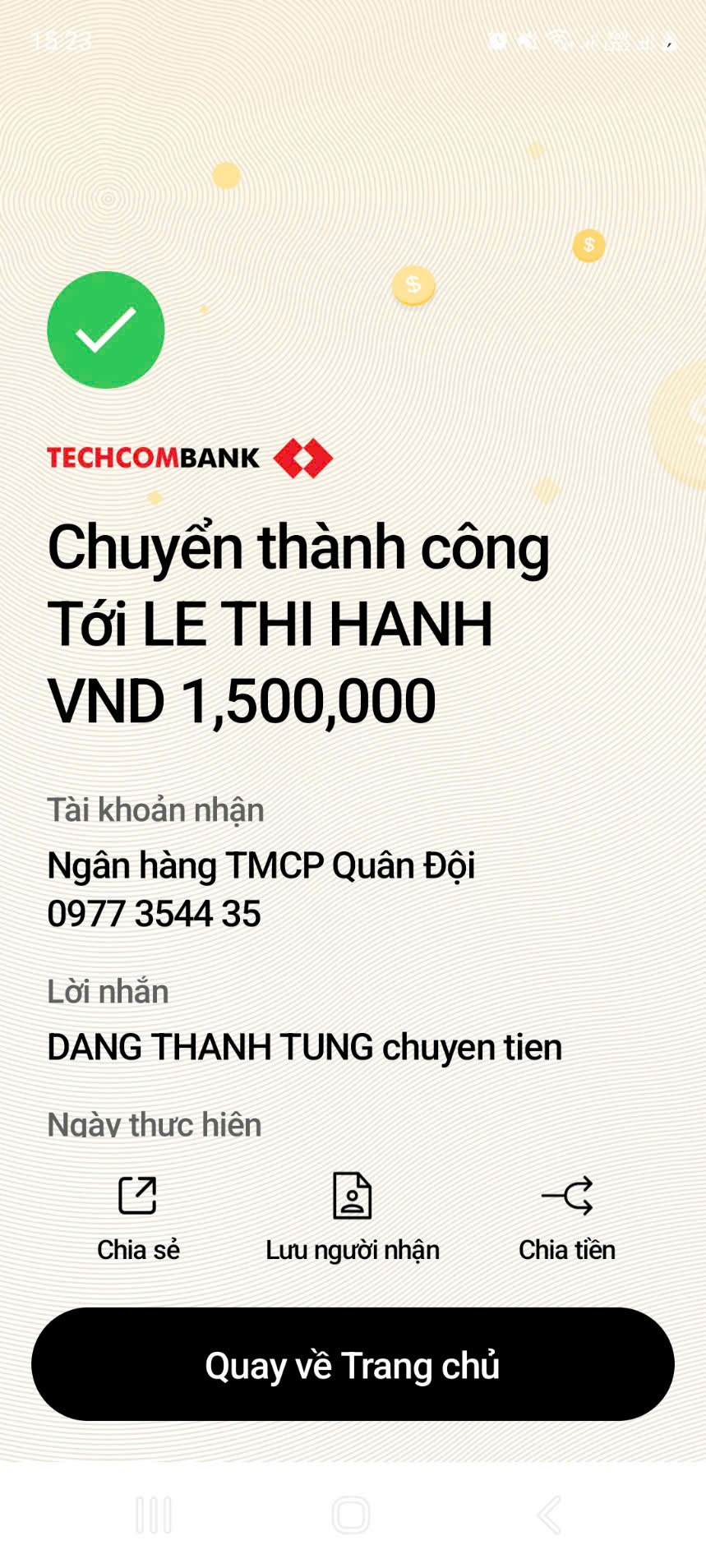 HÓA ĐƠN THANH LOAN GROUP
