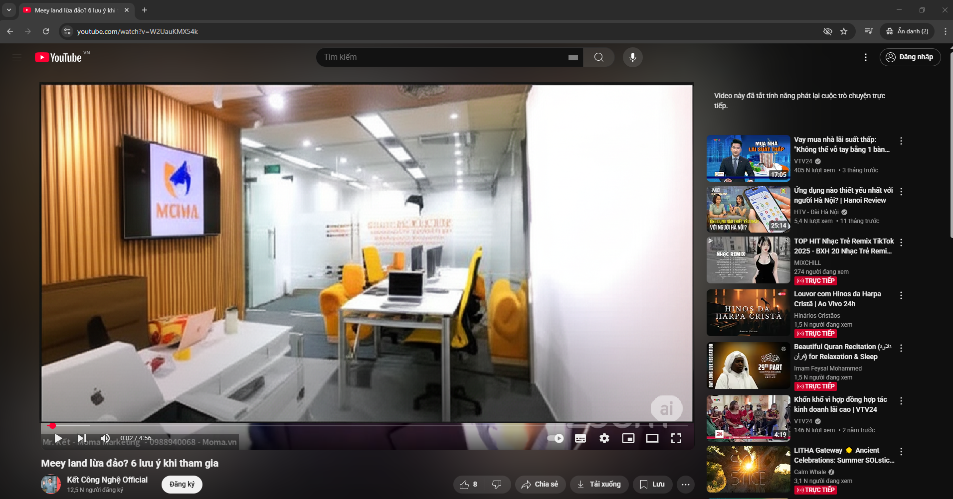 HÌNH ẢNH REPORT YOUTUBE
