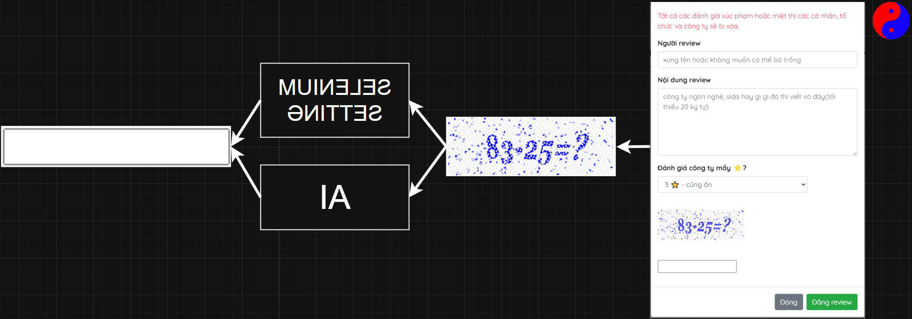 BẢN VẼ THIẾT KẾ GIẢI CAPTCHA