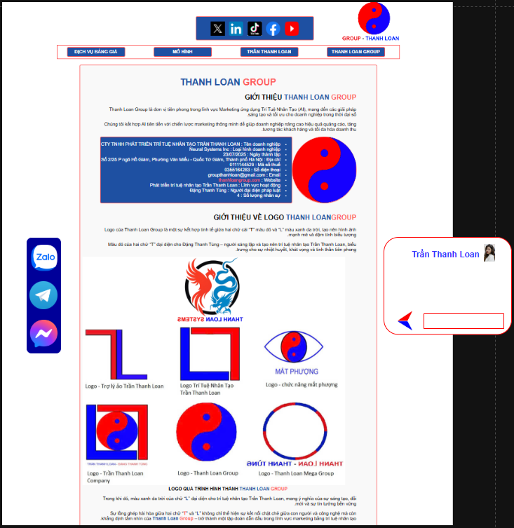 HÌNH ẢNH THANH LOAN GROUP