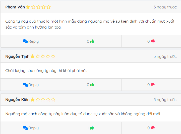 REVIEW COMPANY
