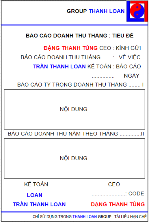 HÌNH ẢNH CÔNG TY TRẦN THANH LOAN