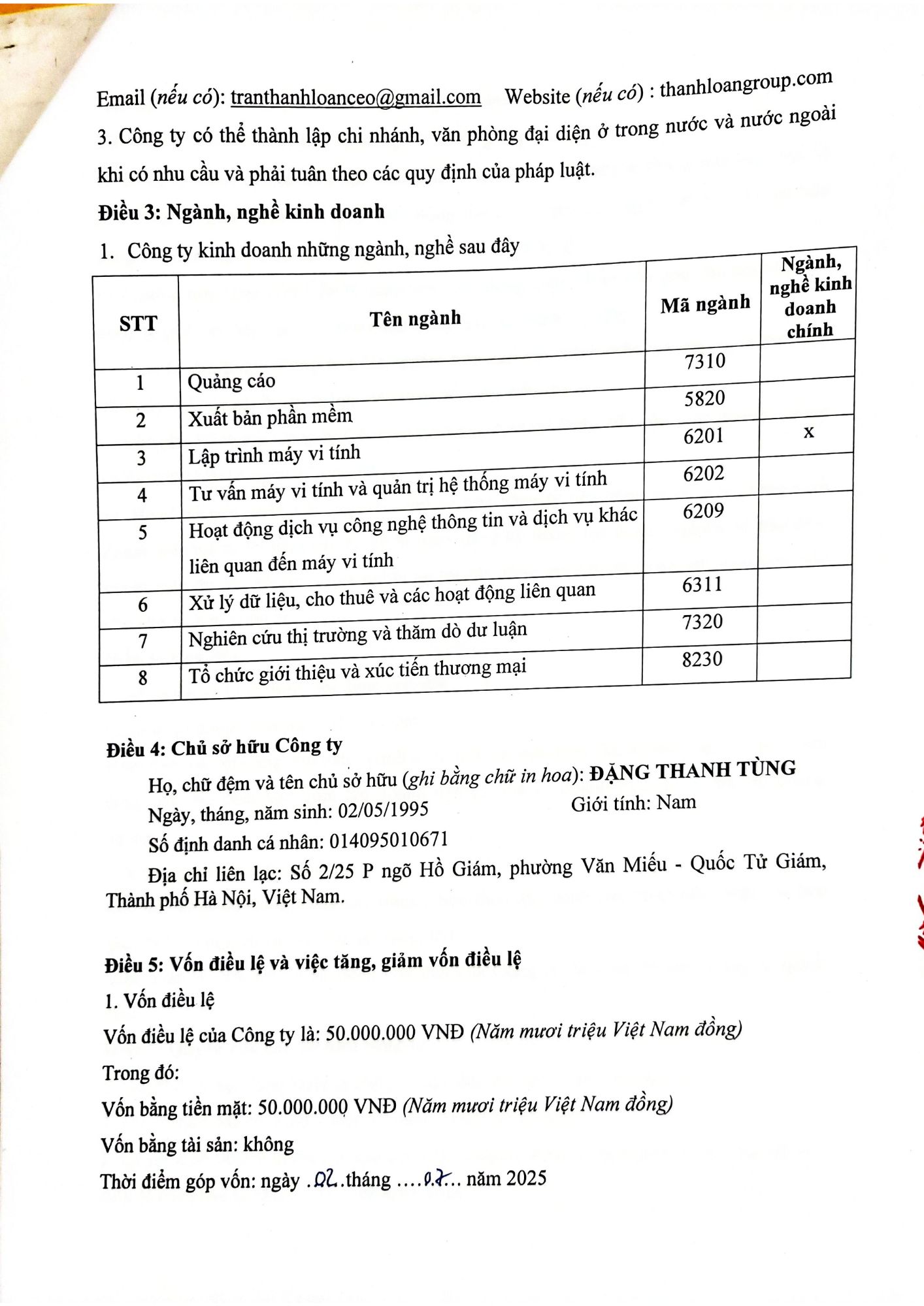 TÀI LIỆU THANH LOAN GROUP