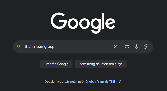 Search thanh loan group